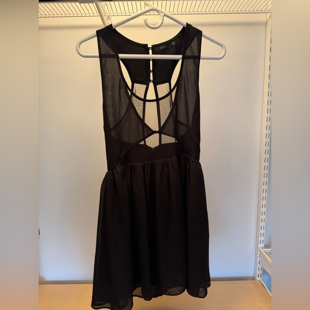 Millau Black Dress